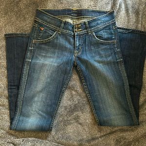 Hudson bootcut mid rise jeans